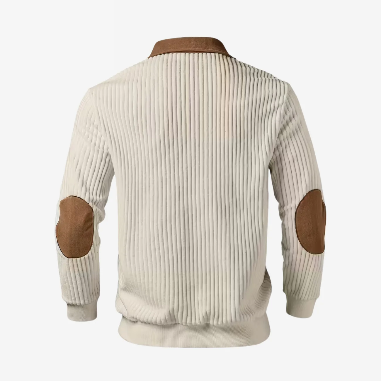 Elegant Zip Collar Sweater - Clearance Sale