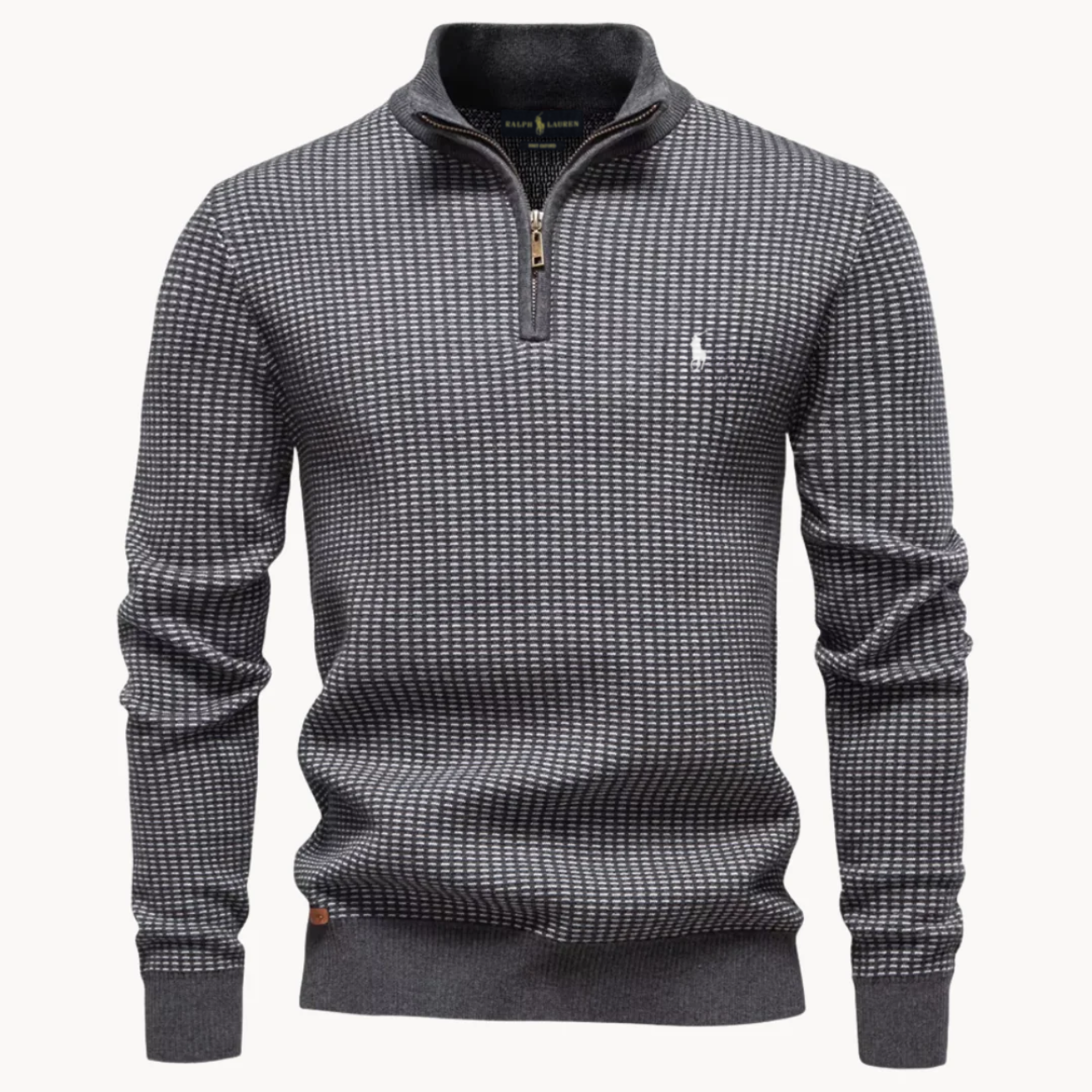 L.R Quarter-Zip Knit Sweater - Clearance Sale