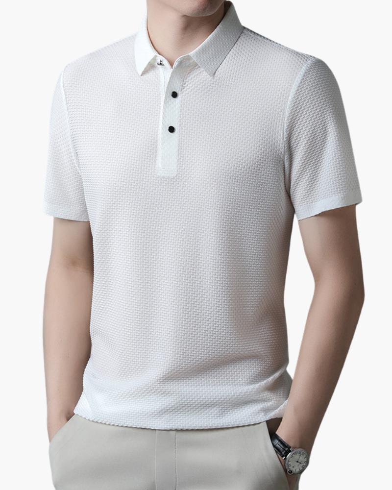 Svilena polo majica Prestigio (ne gužva se)