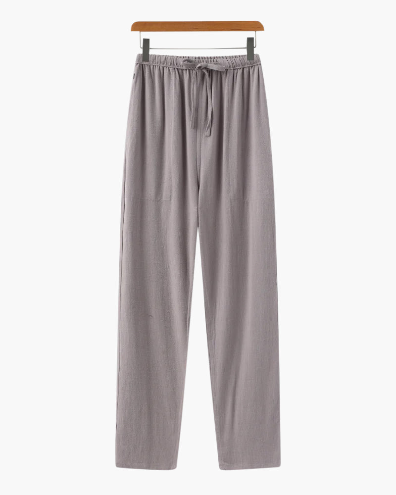 Marrakech - Lanene pantalone (uzak kroj)