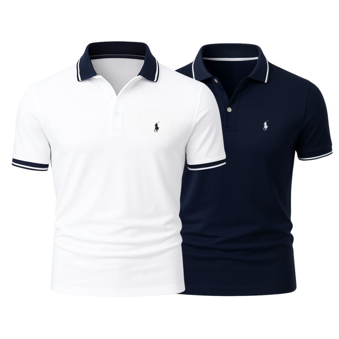 L.R (BUY 1, GET 2) - Premiere Polo Shirt Kit – Professional Line (2-Pack)