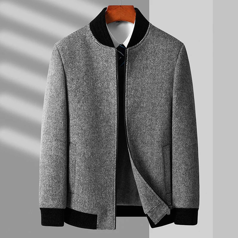 Kaschmir-Wolljacke im Old-Money-Stil