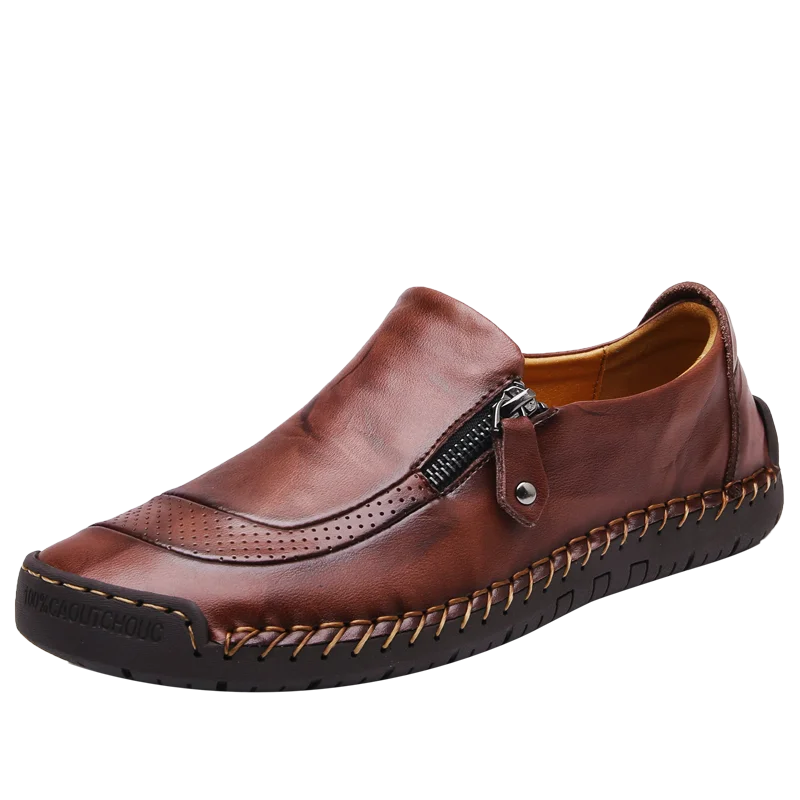 Marino Genuine Leather Slip-On Shoes