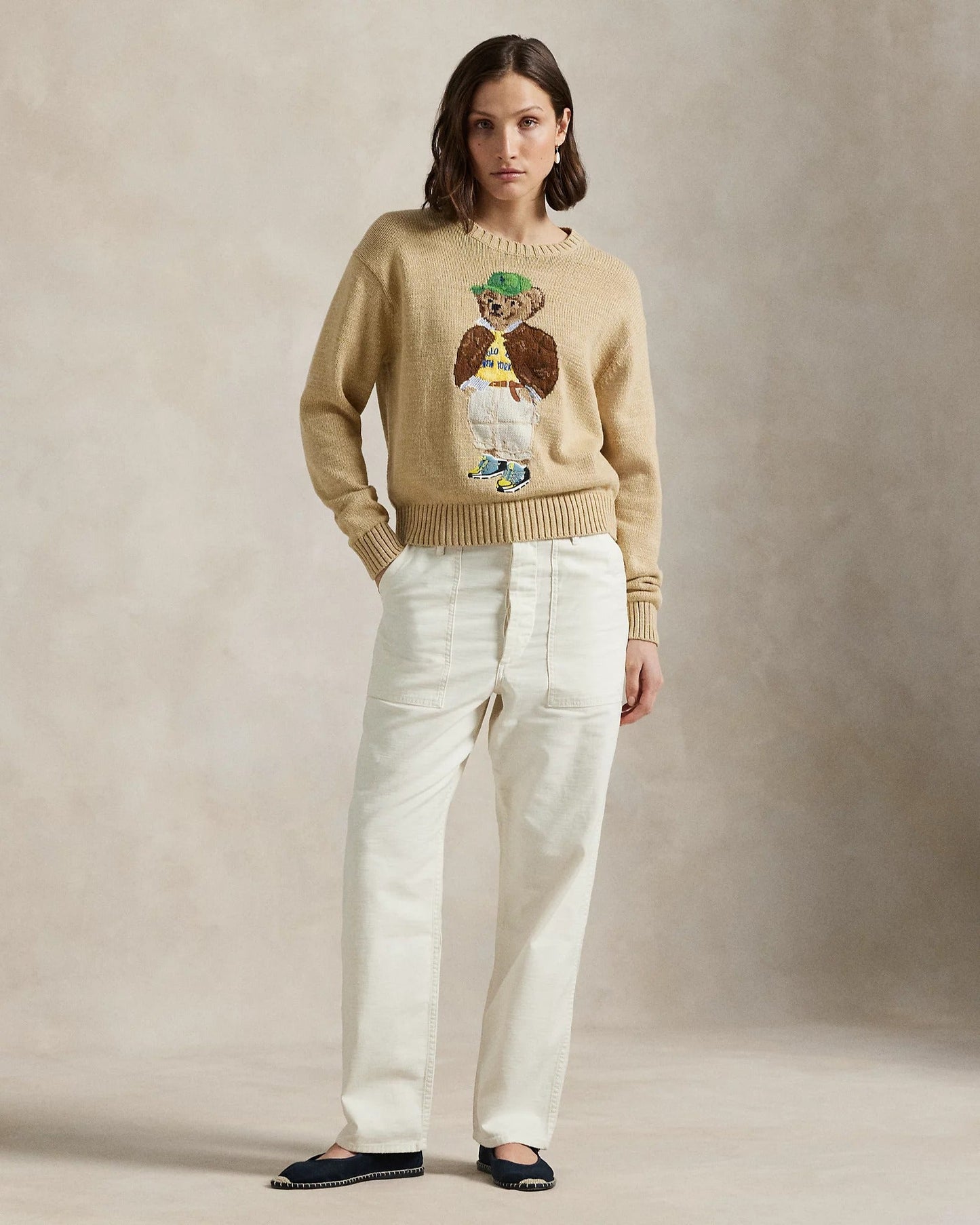 L.R Sweater | Polo Bear Beige