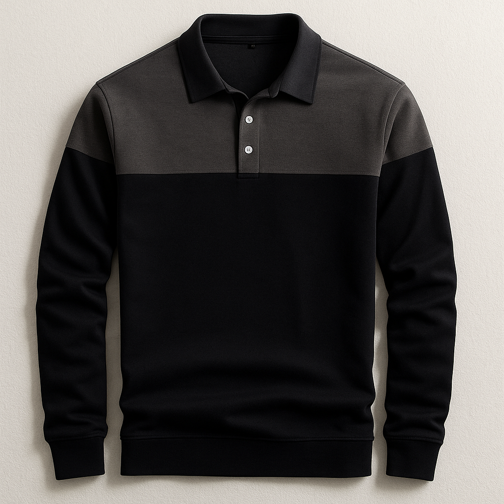 Polo Parker de manga comprida