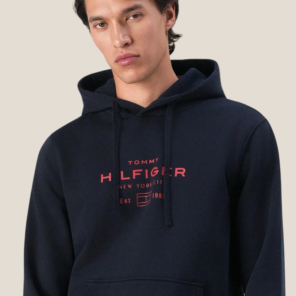Felpa Con Cappuccio Oval Graphic