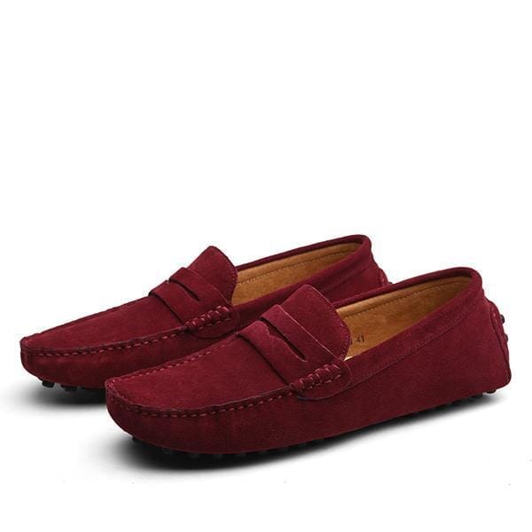 John™ | Suede Sneakers Shoes Minha loja Red 6.5 or 38