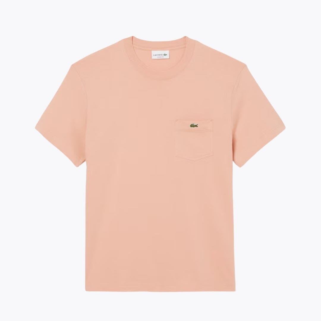 LC Cotton T-shirt with Breast Pocket LC Cotton T-shirt with Breast Pocket Minha loja Pinkish beige S