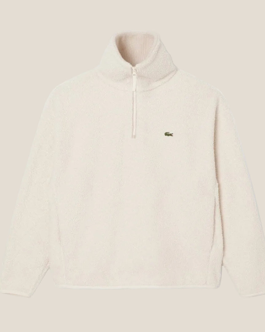 L.C High Zipped Neck Polar Fleece Sweatshirt