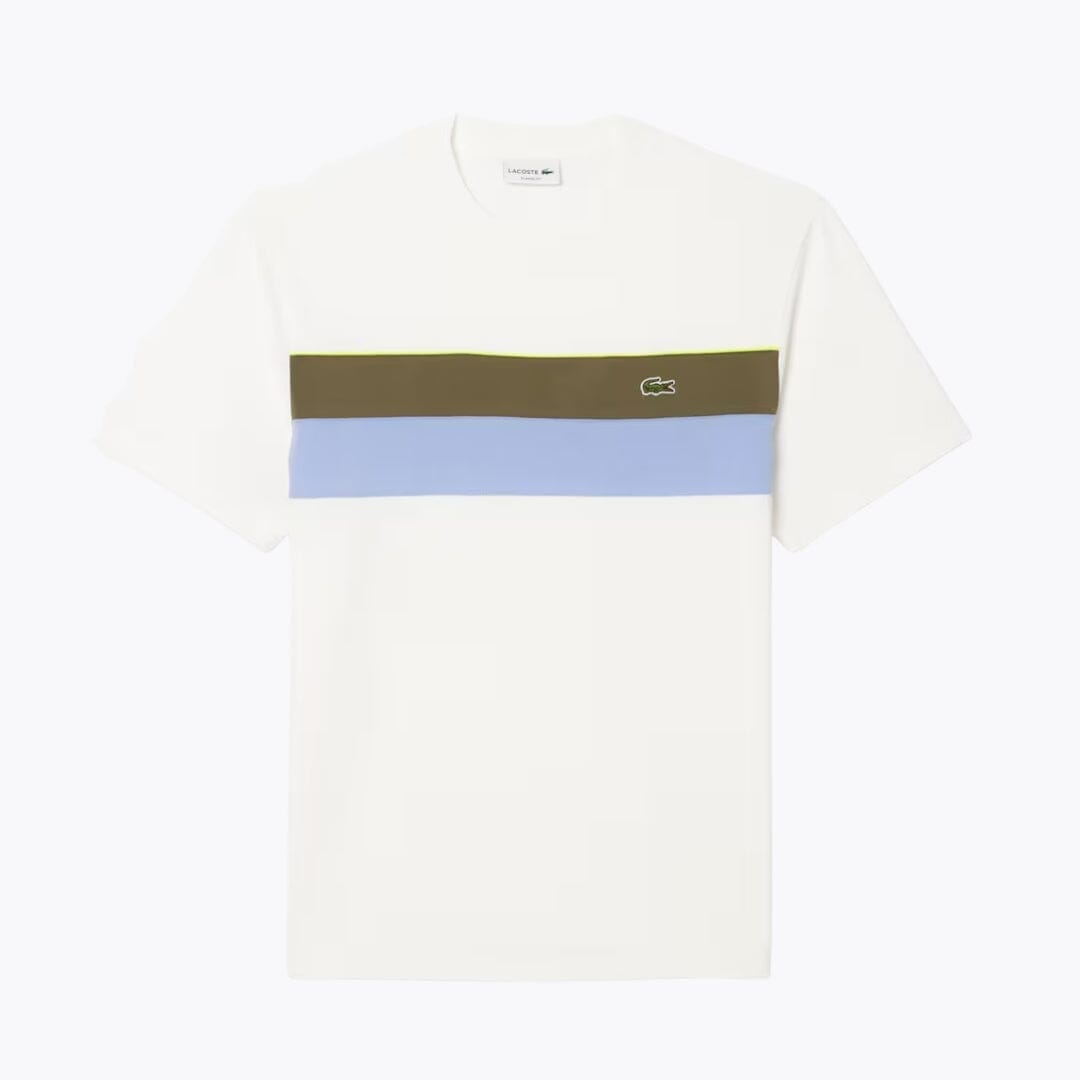 LC Jersey Colour-Block T-shirt LC Jersey Colour-Block T-shirt Minha loja White / khaki green / purple S