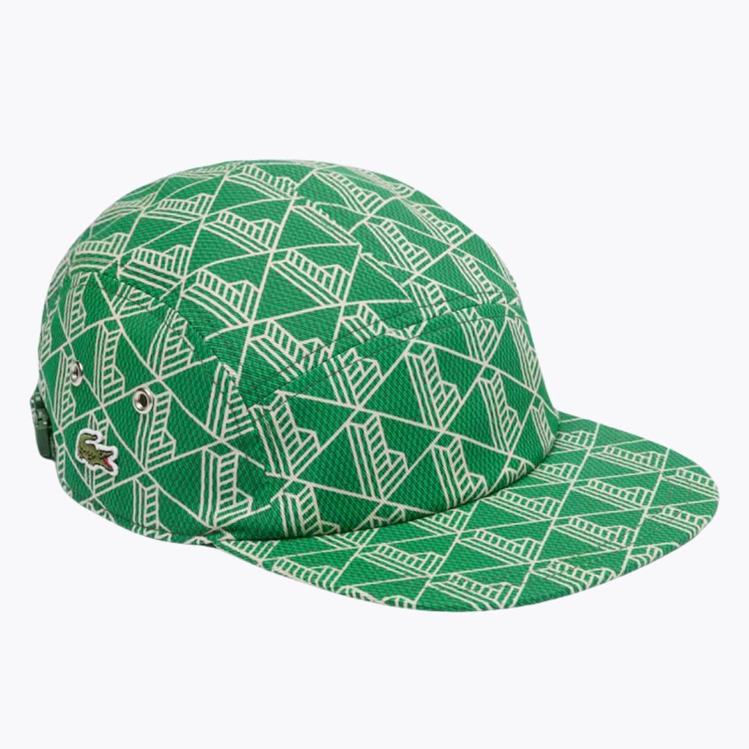 LC Printed Twill Jockey Cap LC Printed Twill Jockey Cap Minha loja Green / beige