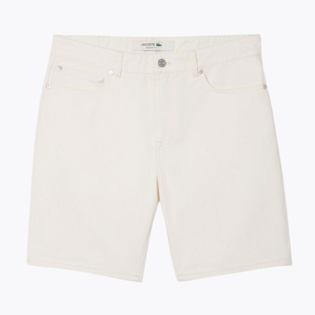 LC Straight Fit Denim Bermuda Shorts LC Straight Fit Denim Bermuda Shorts Minha loja White S