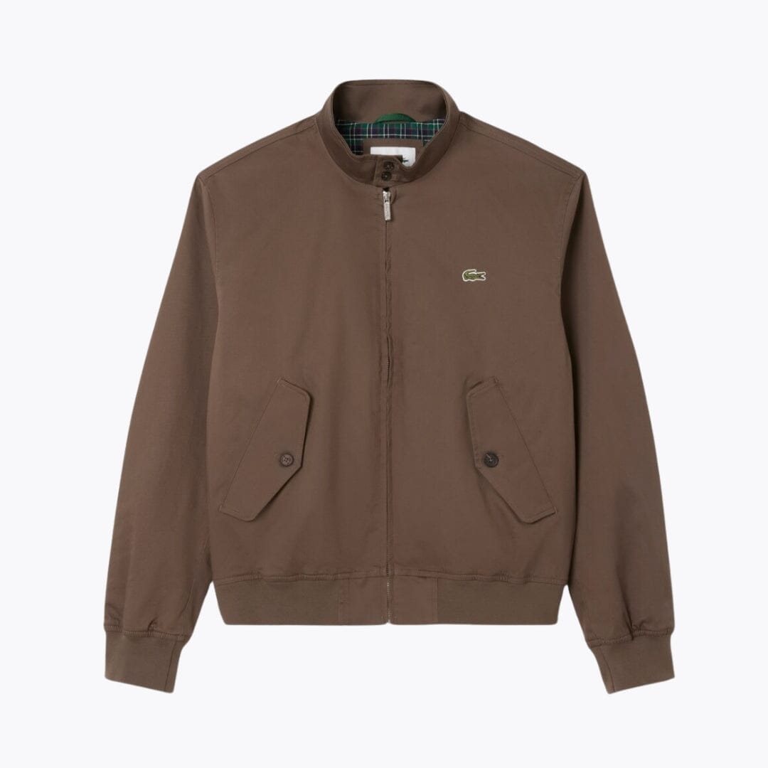 LC Water-Repellent Twill Harrington Jacket LC Water-Repellent Twill Harrington Jacket Minha loja Brown S