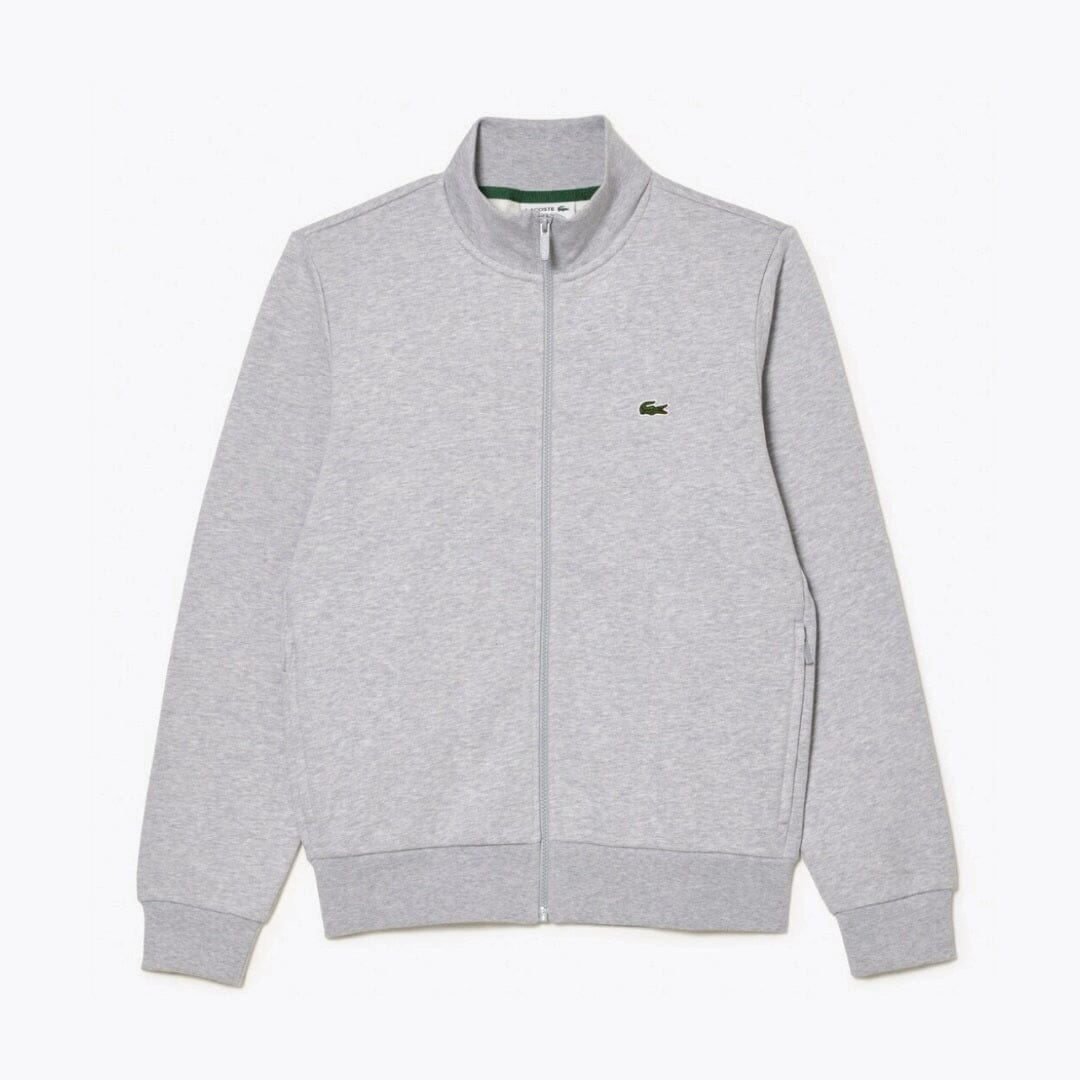 LC Zip-Up High Neck Fleece Sweatshirt LC Zip-Up High Neck Fleece Sweatshirt Minha loja Grey S