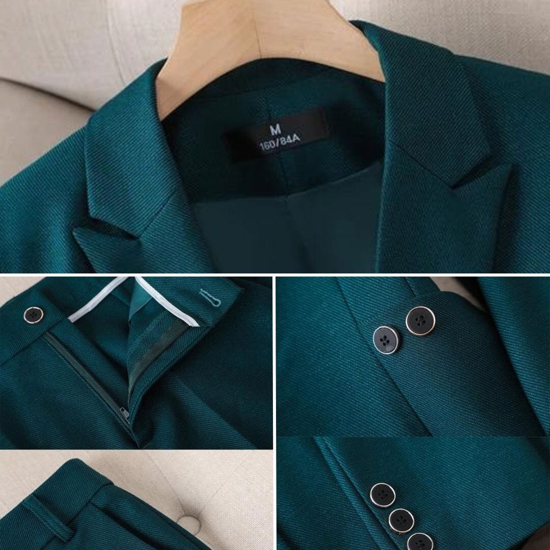 Luxe | Confident Blazer Set Coat and Jacket Minha loja