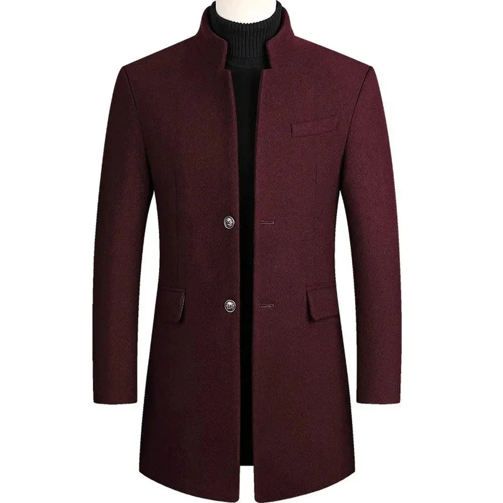 Nathan-Wool Jacket Jacket & Coats Minha loja Red M