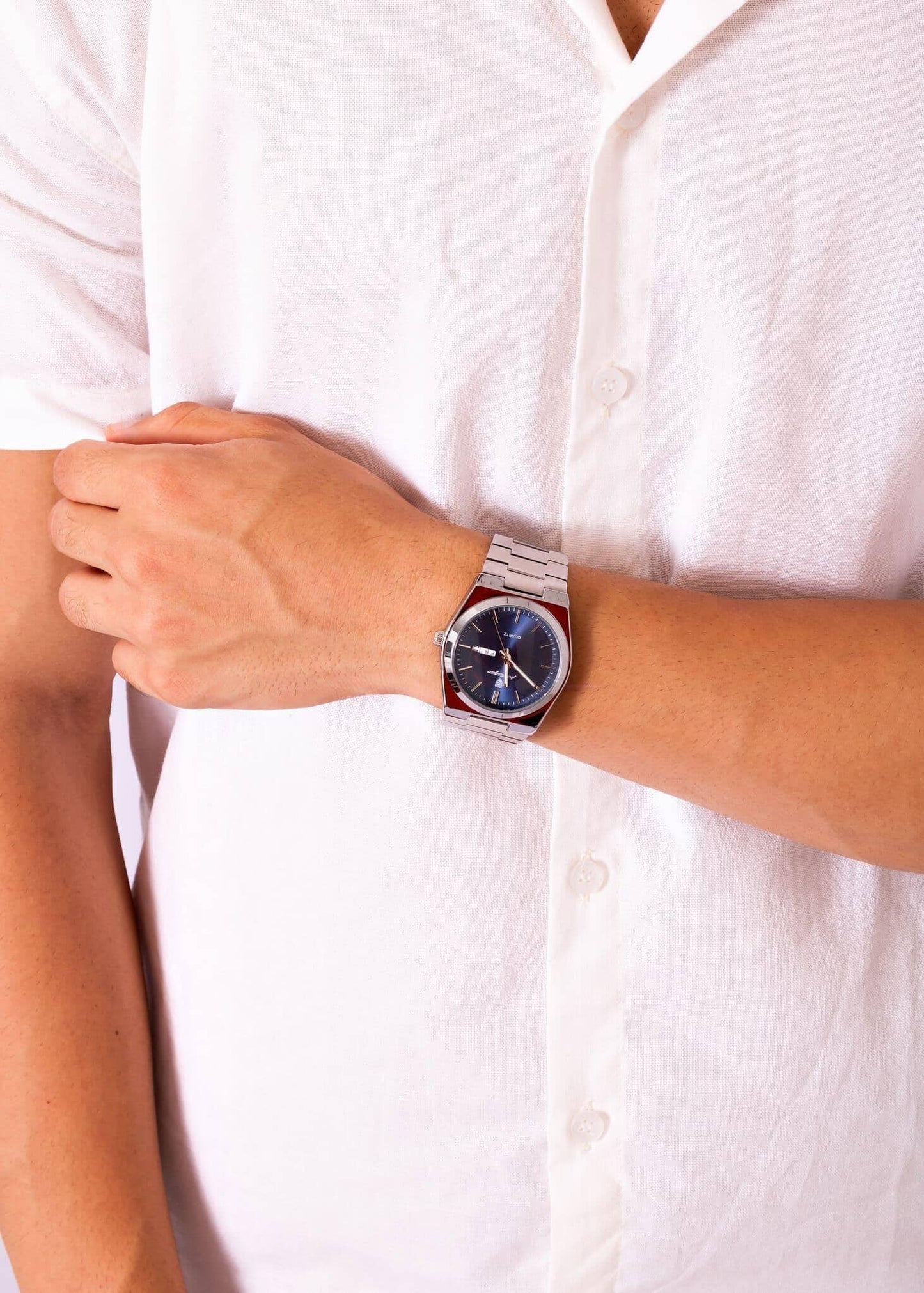 POEDAGAR Essenza 40mm Watch - Water Resistant | Stainless Steel Minha loja