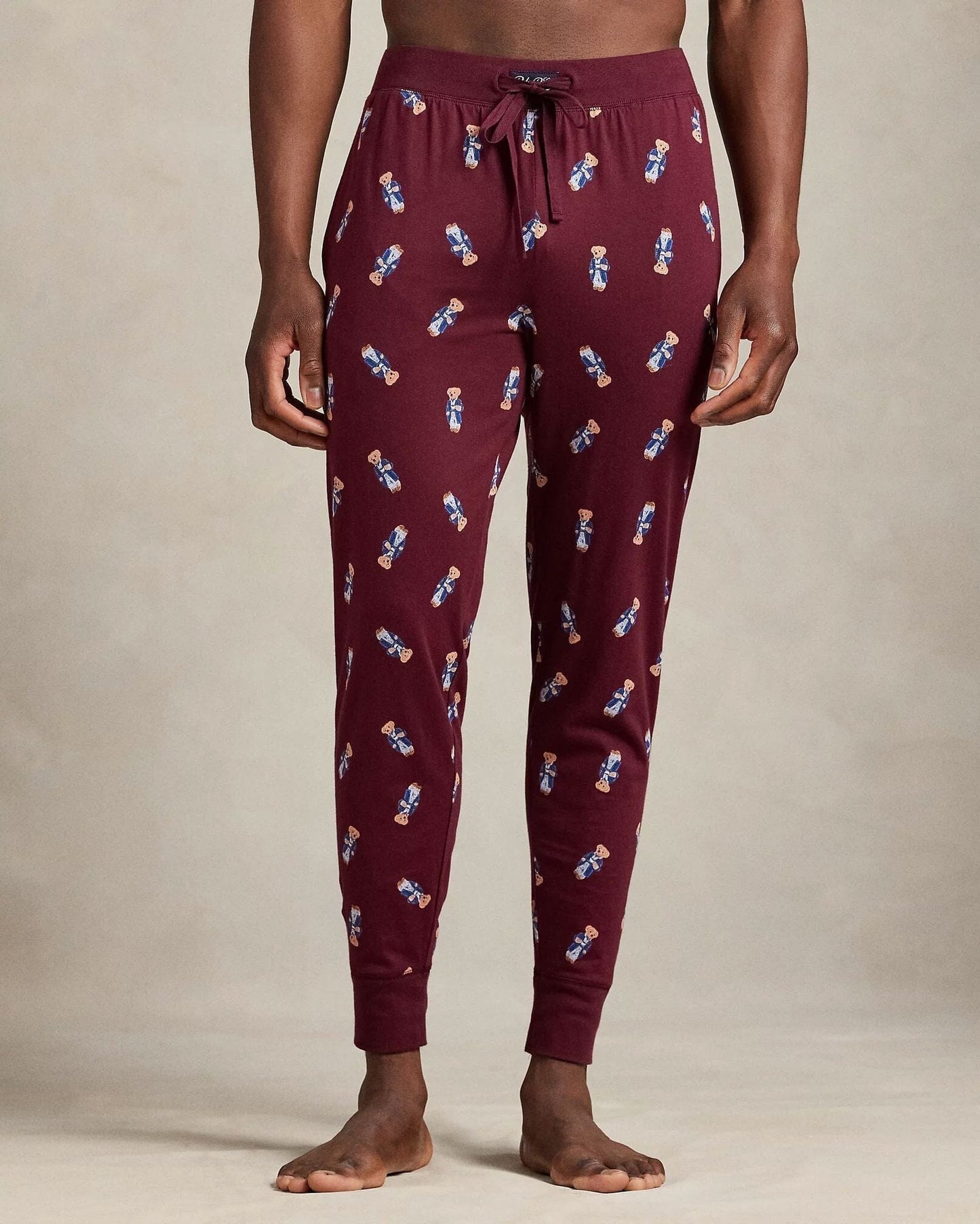 L.R Polo Bear Jersey Pajama Set
