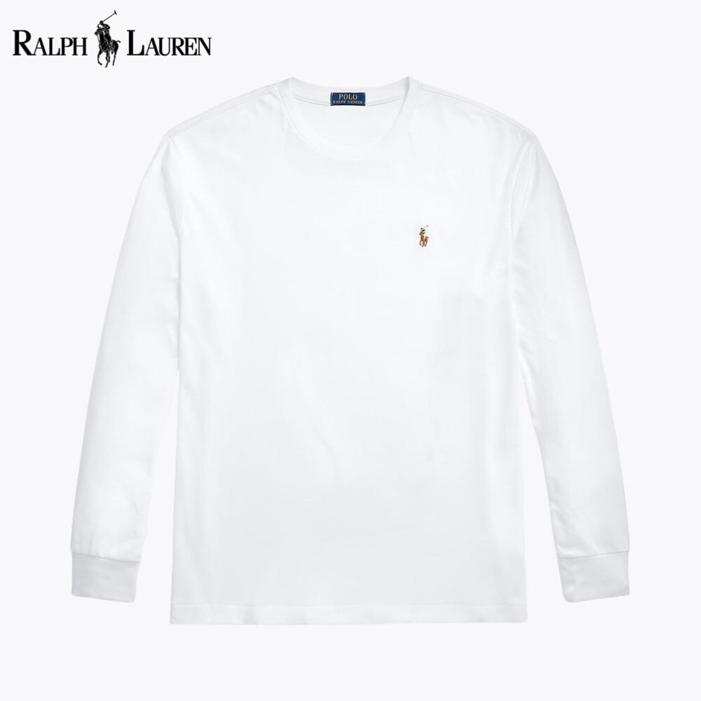 L.R Classic Fit Soft Cotton Crewneck T-Shirt