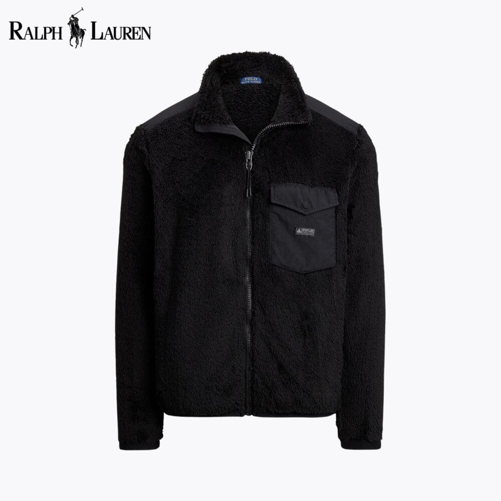 L.R Curly Pile Fleece Jacket