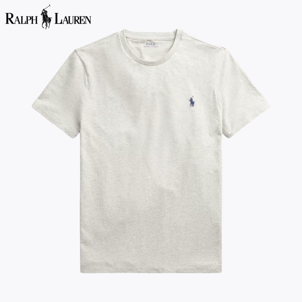 L.R Custom Slim Fit Jersey Crewneck T-Shirt