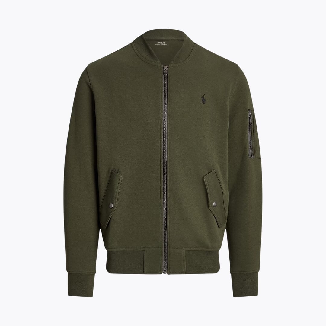 L.R Double-Knit Bomber Jacket