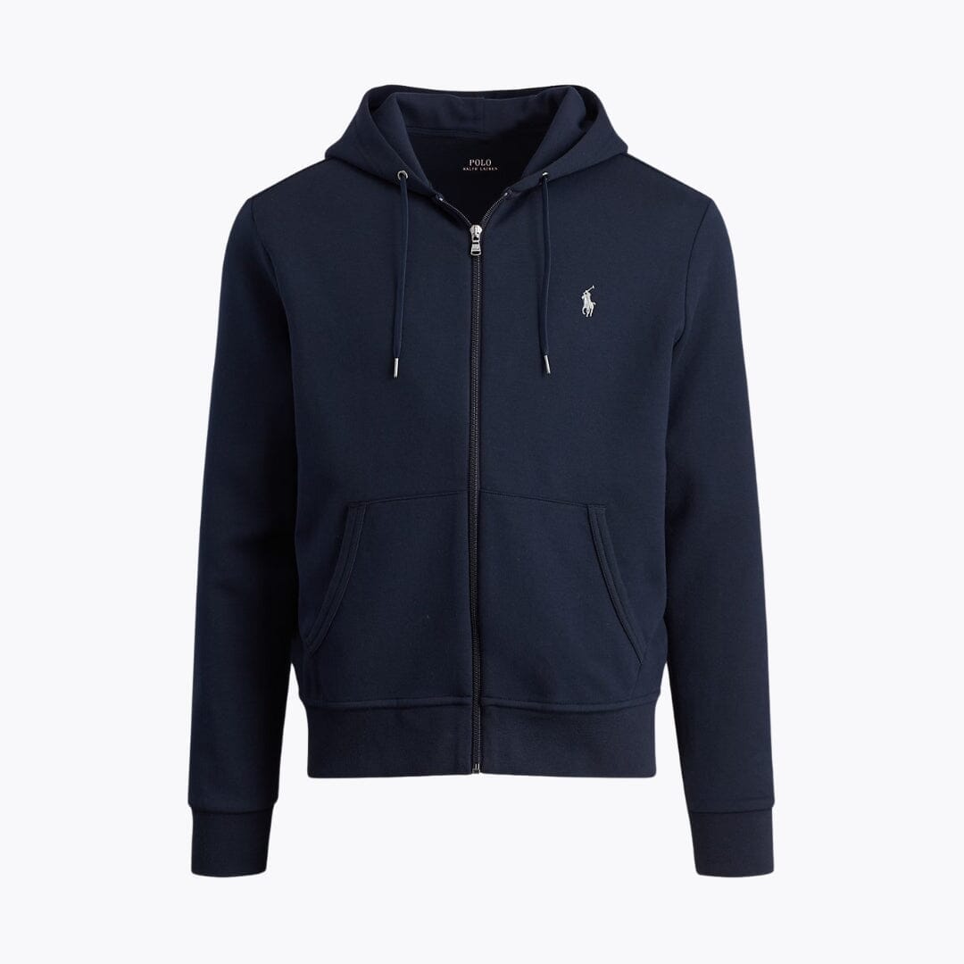 RL Double-Knit Full-Zip Hoodie RL Double-Knit Full-Zip Hoodie Minha loja Aviator Navy S