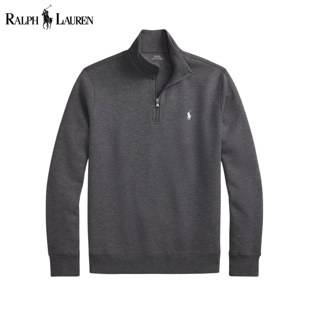 L.R Double-Knit Mockneck Pullover