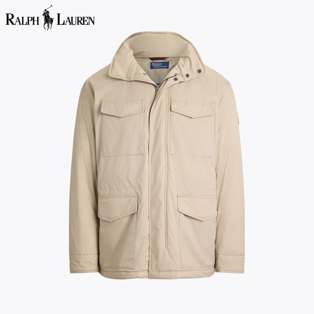 L.R Gabardine Hooded Field Jacket