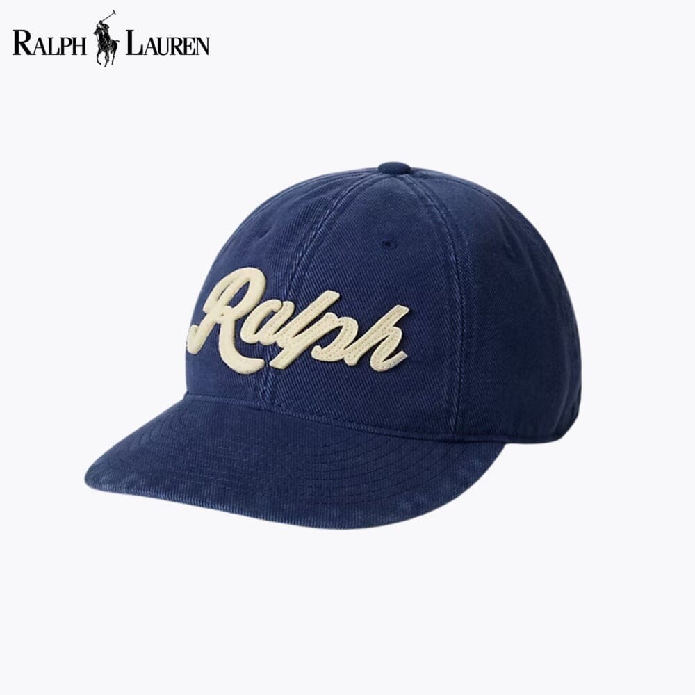 Kasket i twill med logo