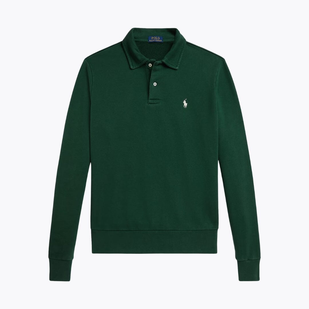 L.R Loopback Fleece Collared Sweatshirt