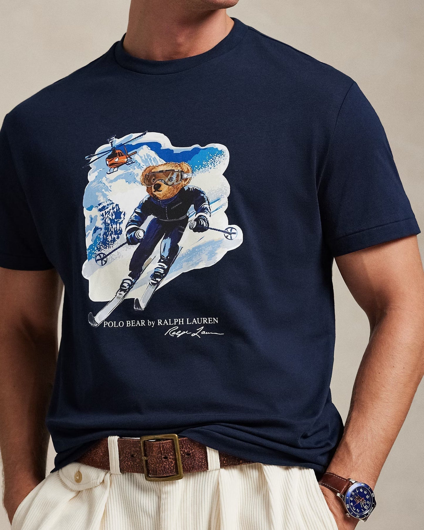 L.R Polo Bear Jersey T-Shirt Classic Fit