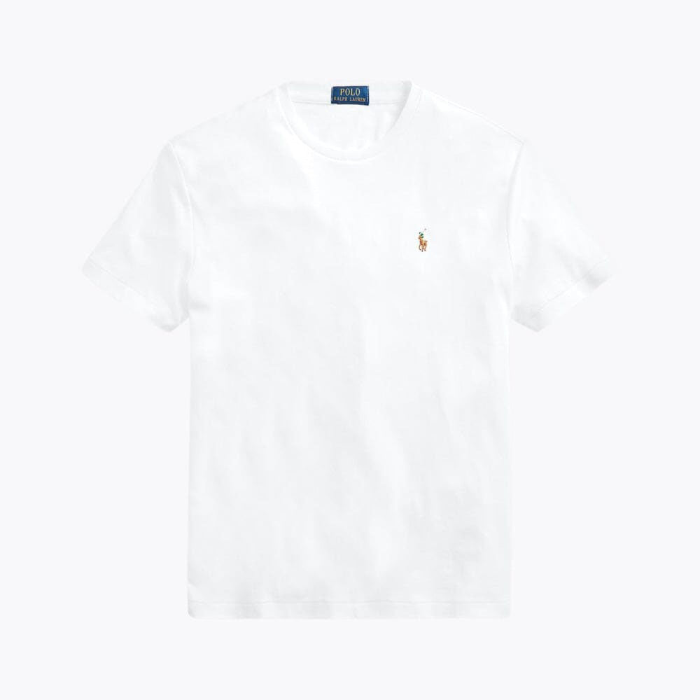 T-Shirt aus weicher Baumwolle mit Rundhalsausschnitt
