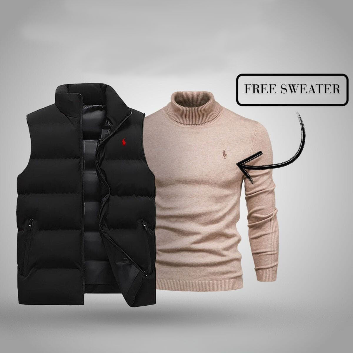 Cardigan + Free Sweater