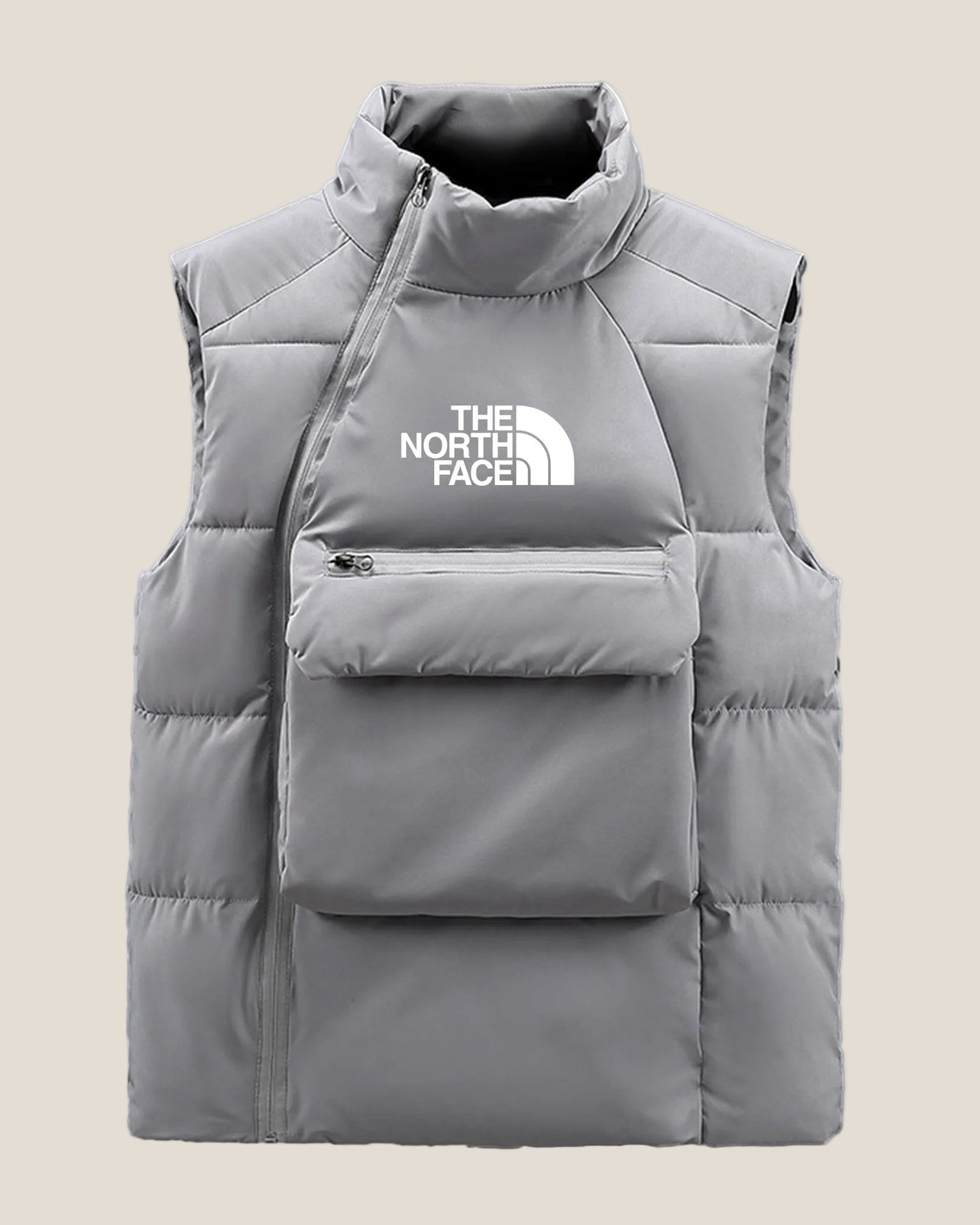 TNF Quilted Wool-Blend Cable-Knit Knit Sweater