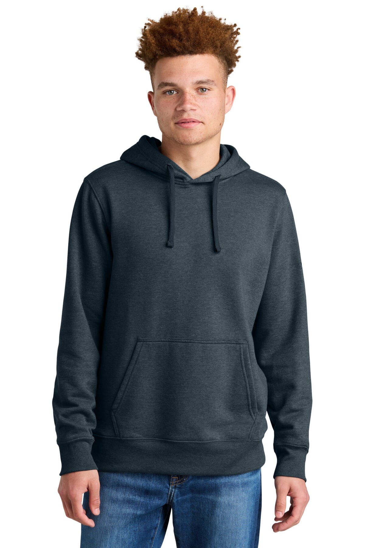 TNF hoodie med logotyp på ärmen