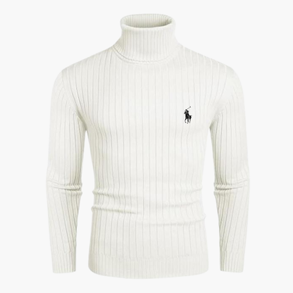 Slim-Fit Knit Turtleneck || Modern Comfort Collection