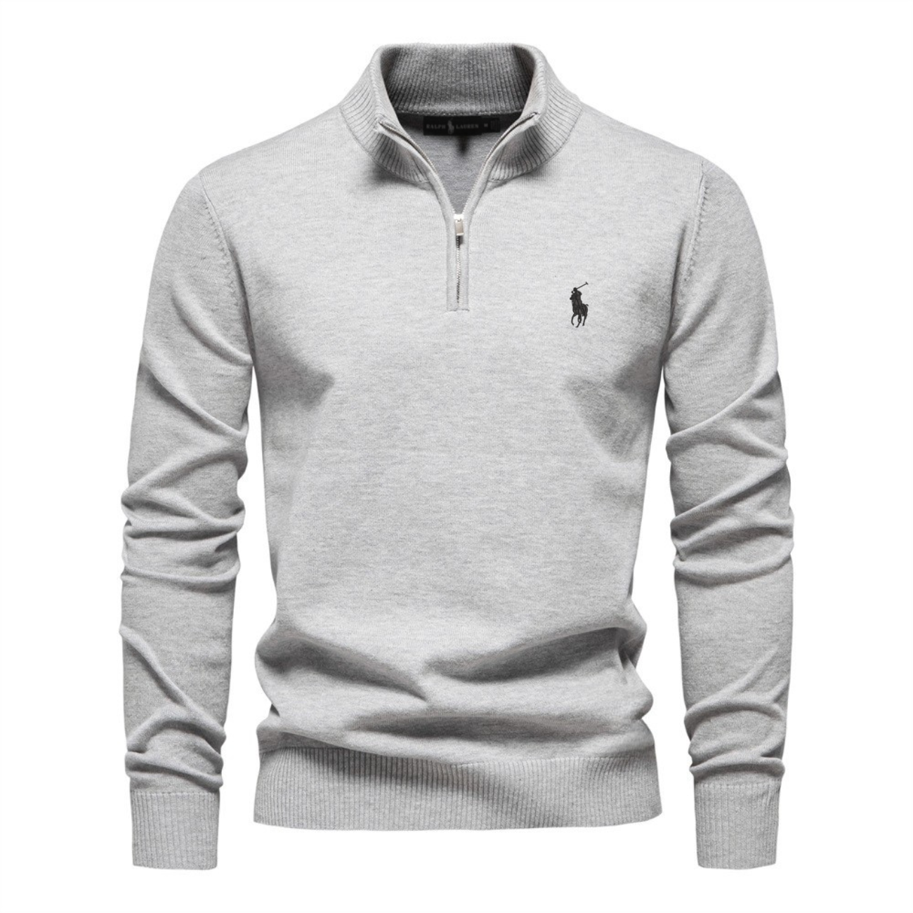 L.R Premium Half-Zip Knit Sweater - Clearance Sale
