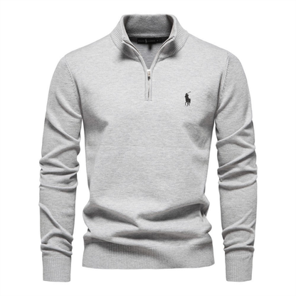 L.R Premium Half-Zip Knit Sweater - Clearance Sale