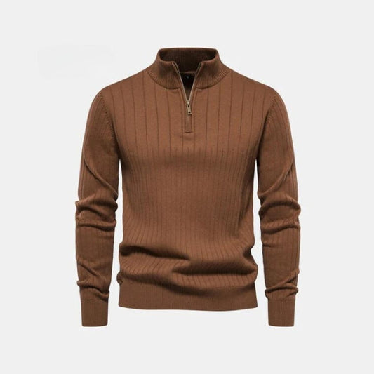 Pull essentiel zippé