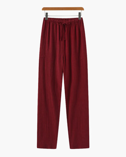 Marrakech - Lanene pantalone (uzak kroj)
