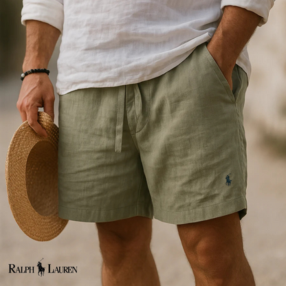 L.R Heritage Linen Capri Shorts