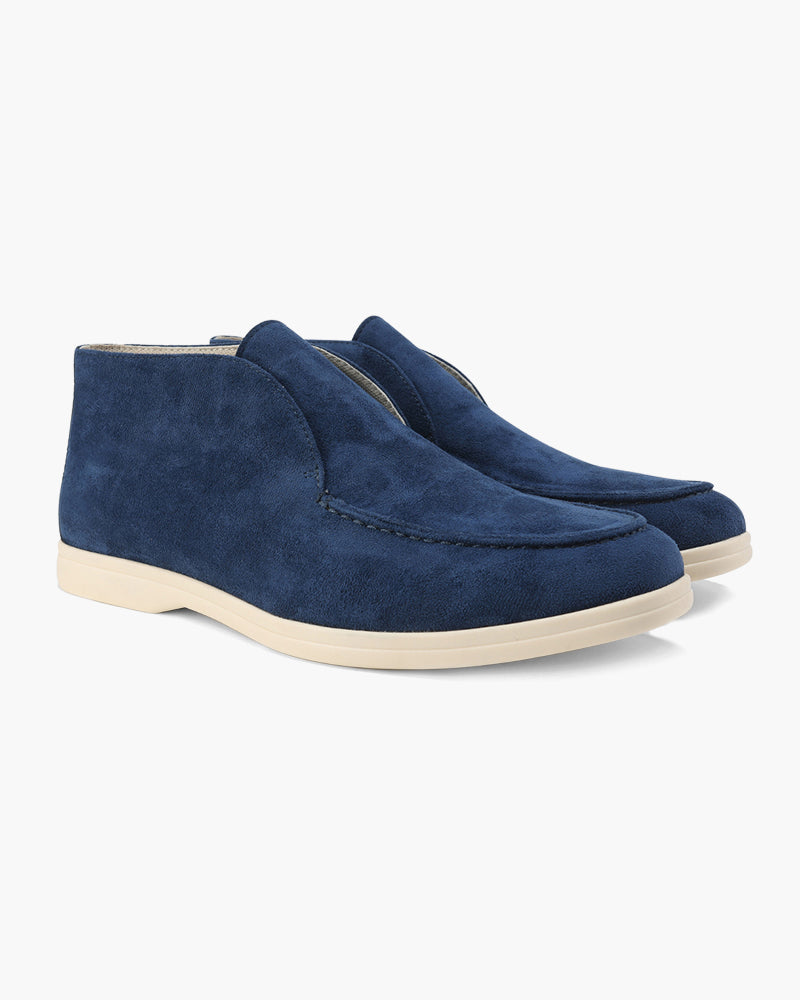 Hohe Wildleder Slipper