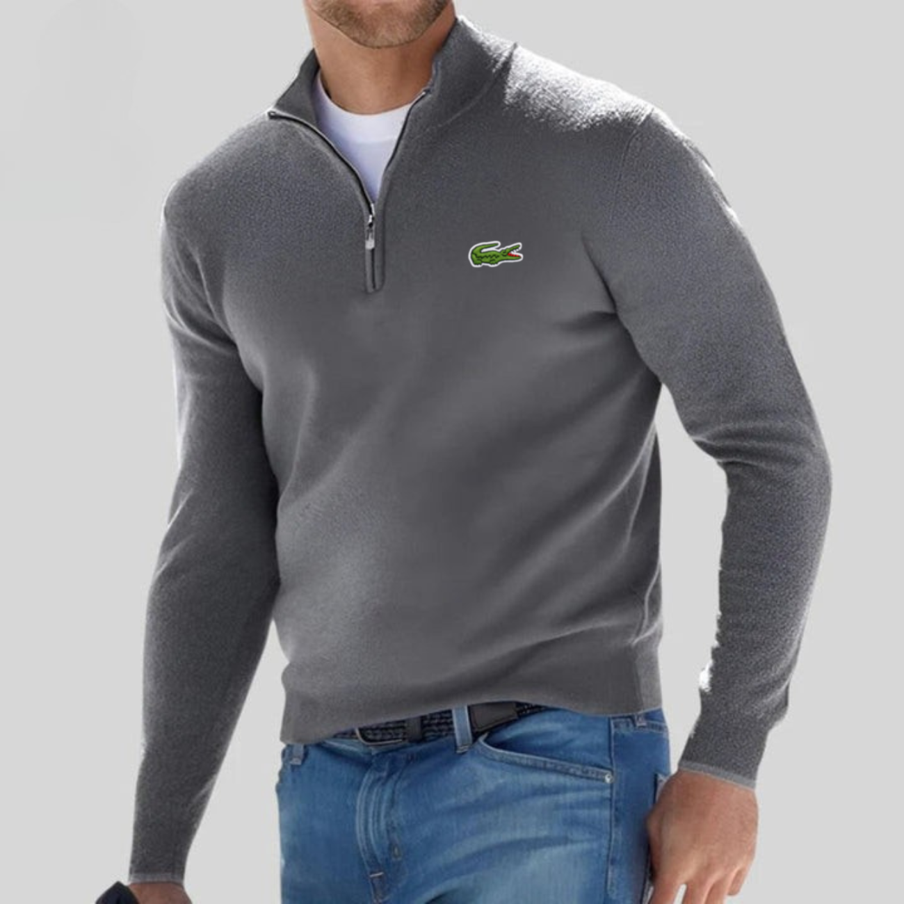 Half-Zipped Sweater || CLEARANCE SALE