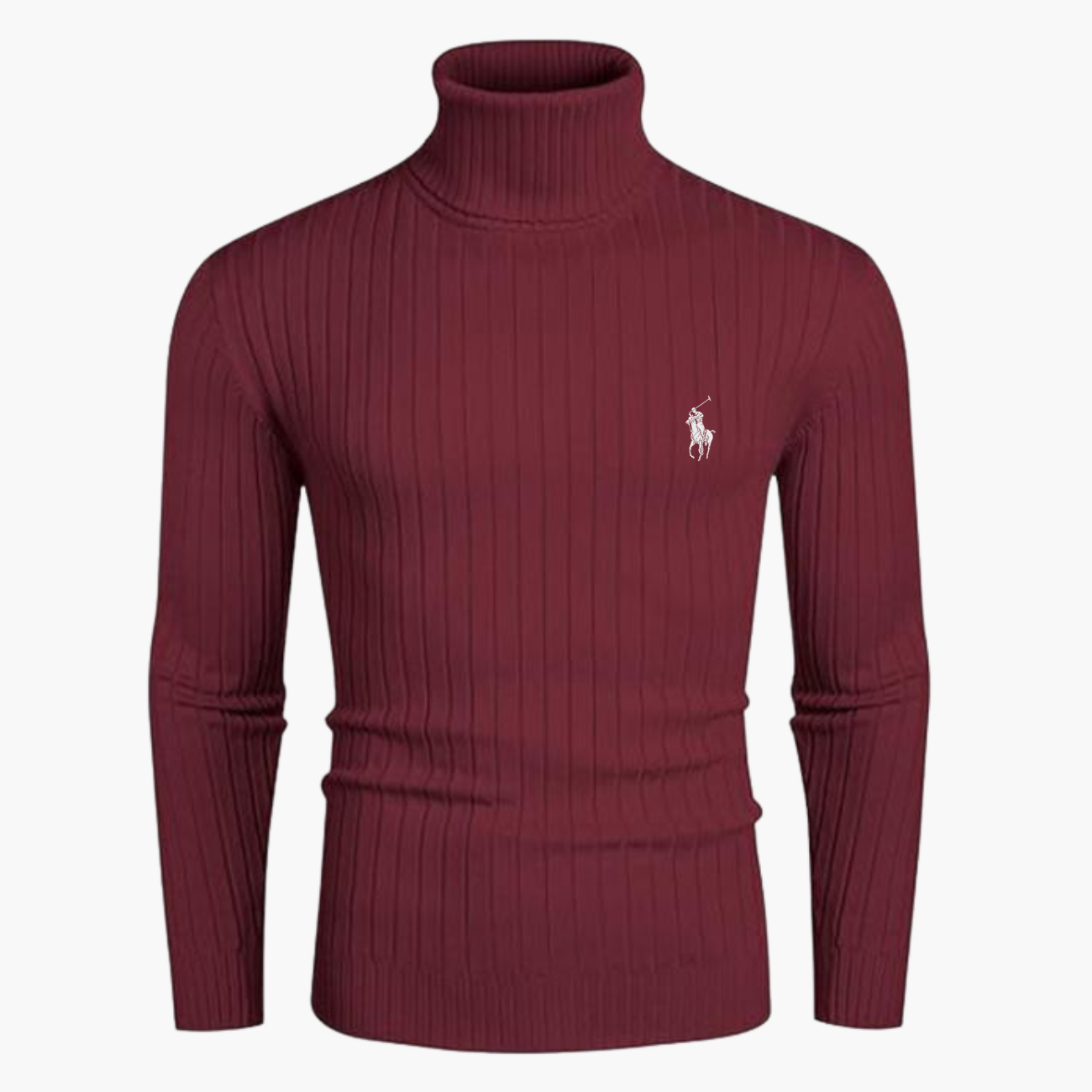 Slim-Fit Knit Turtleneck || Modern Comfort Collection