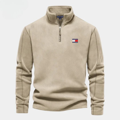 TH™ Half Zip Sweatshirt | In Cotton