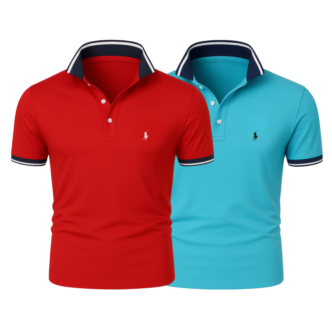 L.R (BUY 1, GET 2) - Premiere Polo Shirt Kit – Professional Line (2-Pack)