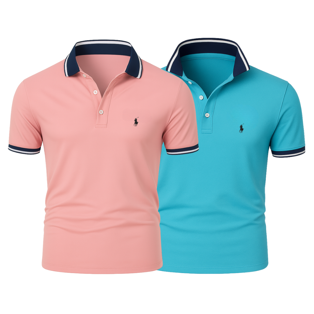L.R (BUY 1, GET 2) - Premiere Polo Shirt Kit – Professional Line (2-Pack)