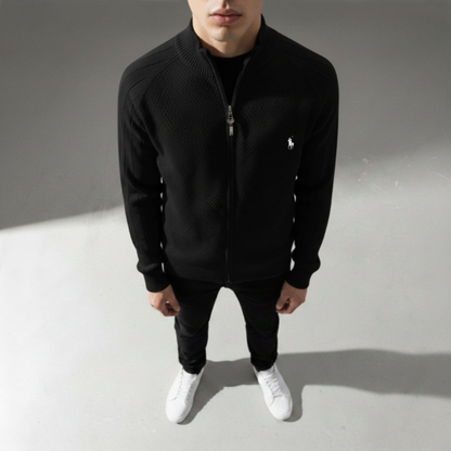 Men's Textured Zip Sweatshirt || CLEARANCE SALE
