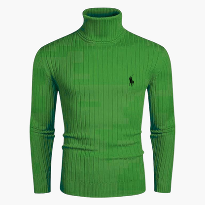 Slim-Fit Knit Turtleneck || Modern Comfort Collection